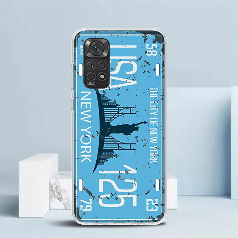License New York Plate Number  - Xiaomi Redmi Note 14 评论和价格