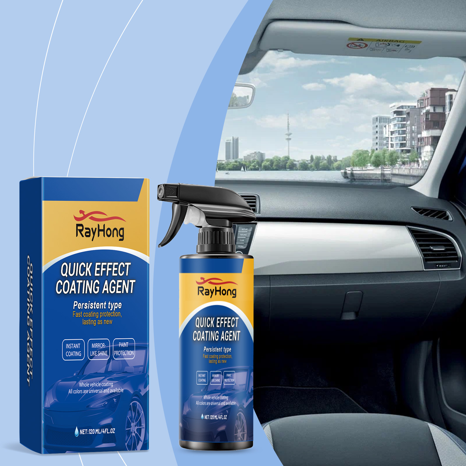 Car Ceramic Coating Spray Quic - Nano Liquid Coating 评论和价格