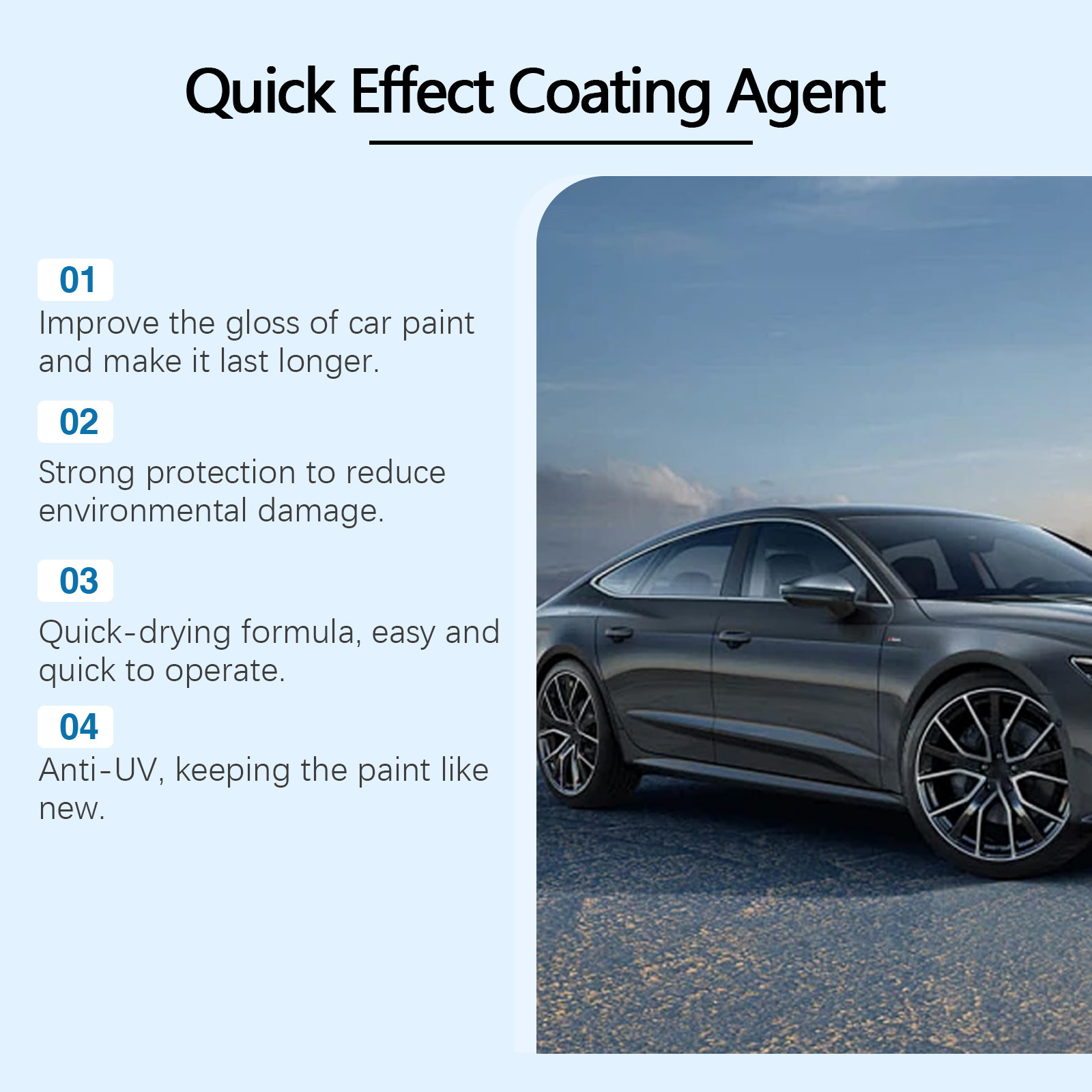 Car Ceramic Coating Spray Quic - Nano Liquid Coating 评论和价格