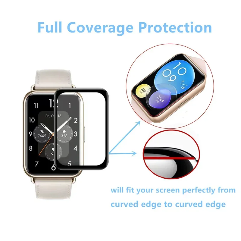 Soft Glass For Huawei Watch Fi - Smartwatch Screen Film 评论和价格