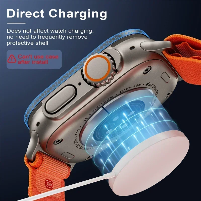 2PCS Tempered Glass for Apple  - Smartwatch Screen Film 评论和价格