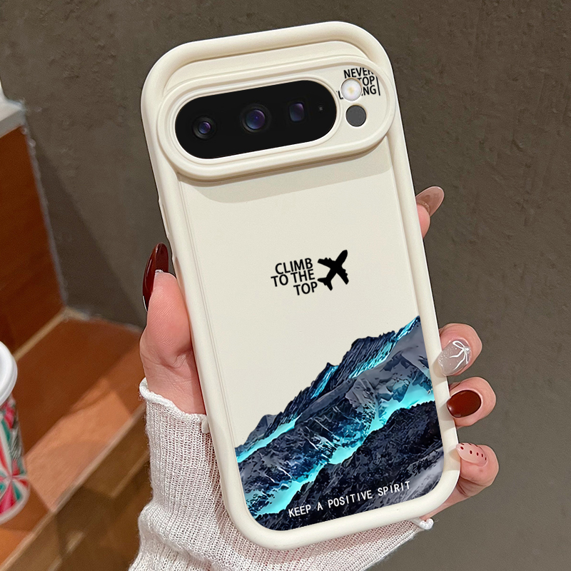Airplane Snow Mountain Pattern - Google Pixel 9 Pro 评论和价格