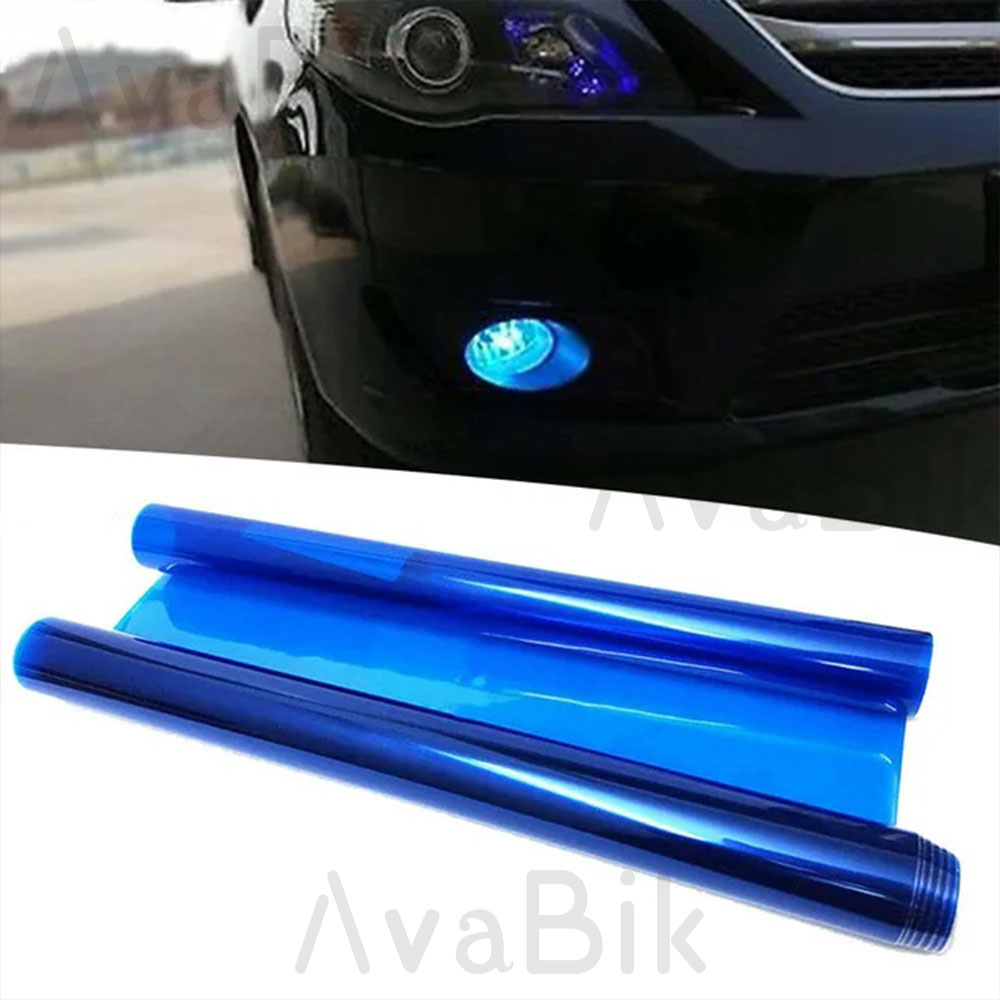 30CM Car Headlight Blue Tint F - Anti Blue Light Film 评论和价格