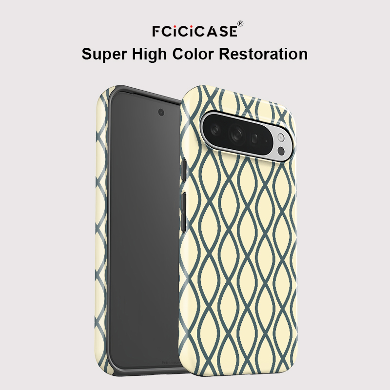 Fcicicase Fashion Stripe Print - Google Pixel 9 Pro 评论和价格