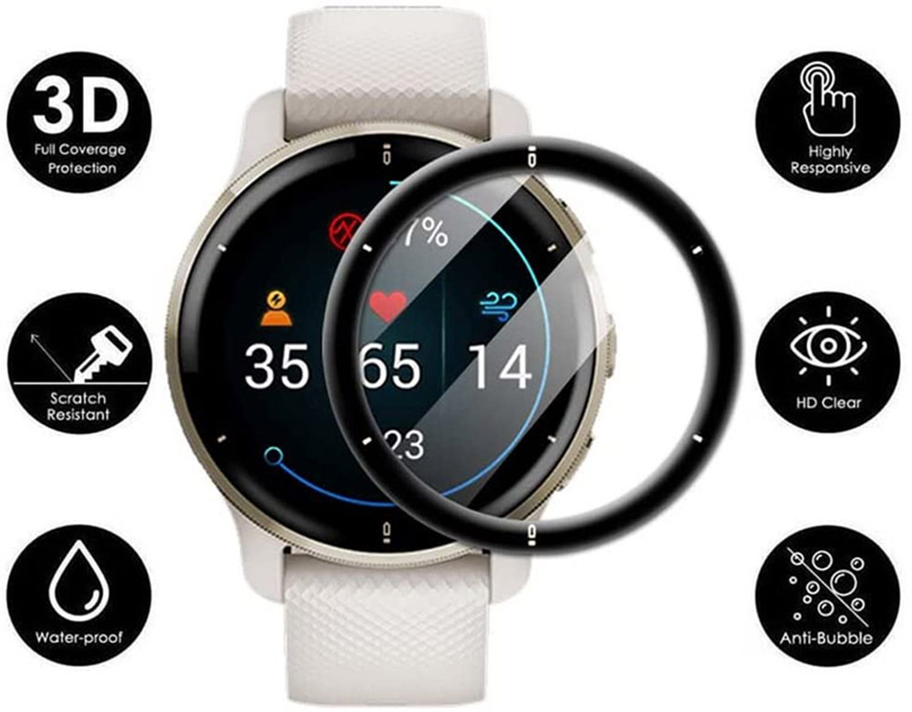 3D Curved Edge Protective Film - Smartwatch Screen Film 评论和价格