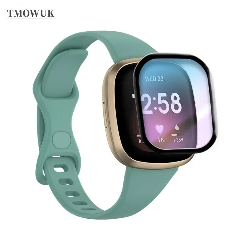 For Fitbit Sense 2 Versa3 2 4  - Flexible Tpu Film 评论和价格