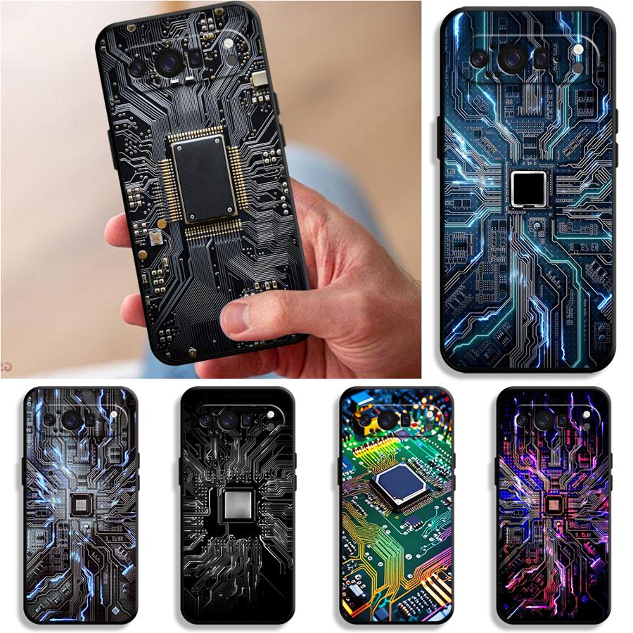 Retro Circuit Board Funda Phon - Google Pixel 9 Pro 评论和价格