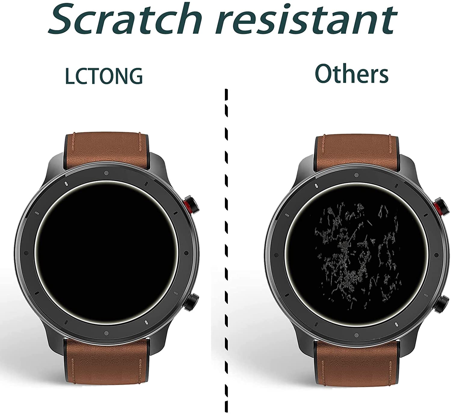 9H Tempered Glass Film For Ama - Smartwatch Screen Film 评论和价格